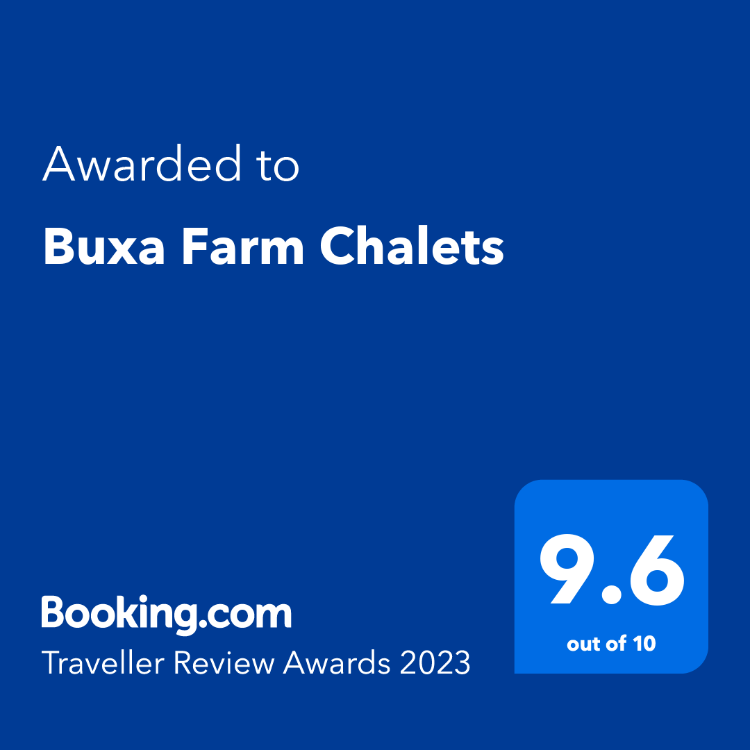 Buxa Chalet Booking.com Award 2023